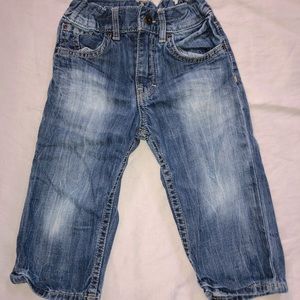 Straight cut Medium wash boy jeans